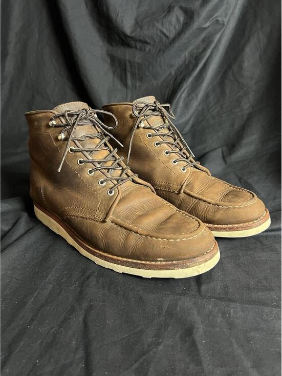 Thursday Boot Diplomat Leather Brown Adobe Arizona Moc Toe Mens 12 Vibram Wedge main image 10